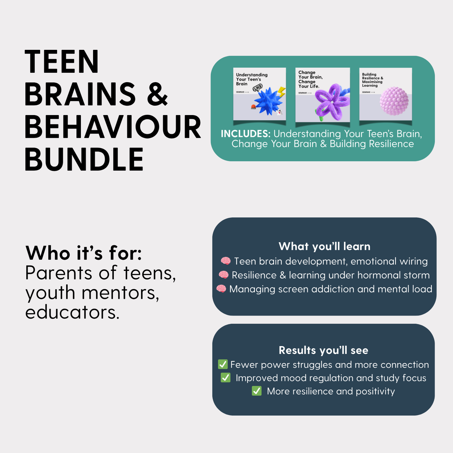 Teen Brains & Behaviour Bundle