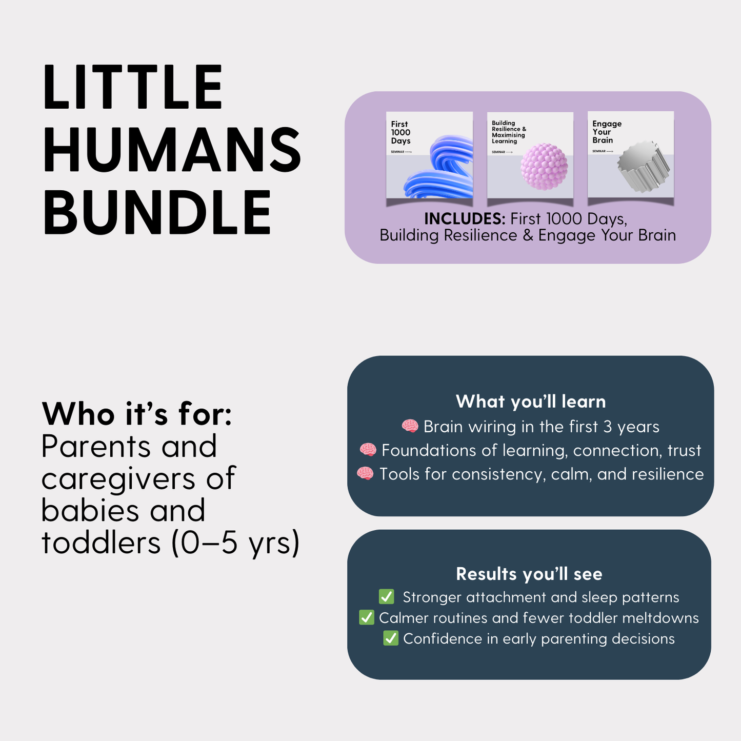 Little Humans Bundle