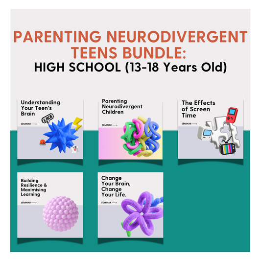 Parenting Neurodivergent Teens Bundle (High School: 13-18 Years Old)