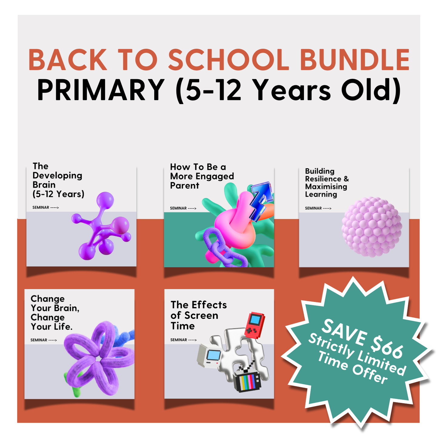 Back to School Bundle: Primary (5-12 Years Old)
