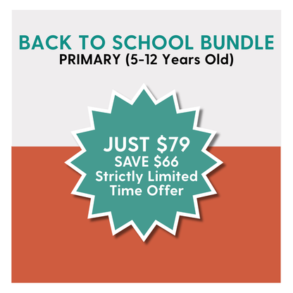 Back to School Bundle: Primary (5-12 Years Old)